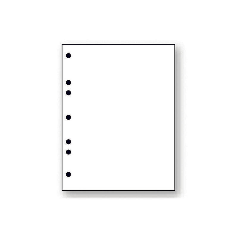 Printworks 04342 - Punched Paper 7-Hole Left,5/16 Holes, 20#, 2500/ctn